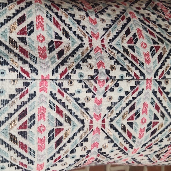 Vilagallo geometric print shift dress, size 40 - Picture 4 of 7